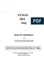 Flavio M. Cabobianco - VENGO DEL SOL