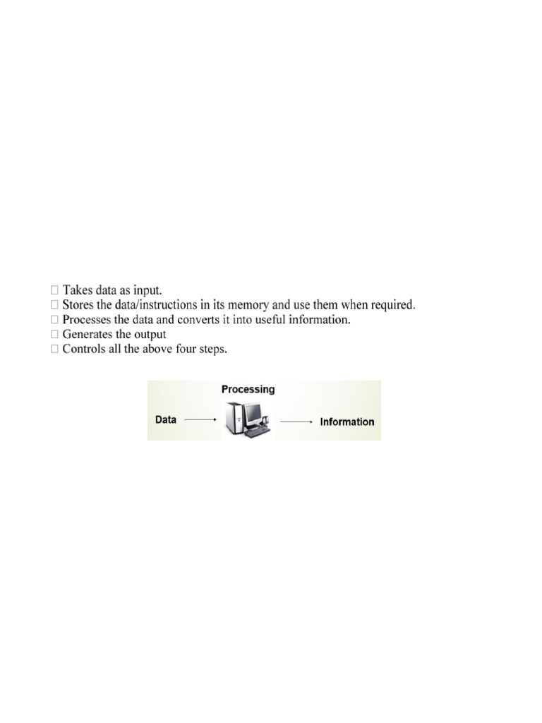 ICT Notes for Mid Term Exam | PDF | Printer (Computing) | Computer Data ...