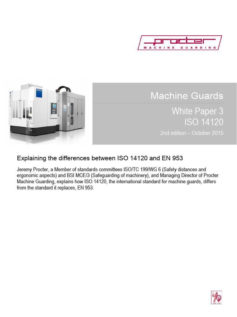 Procter Iso14120 White Paper Ed21 | PDF