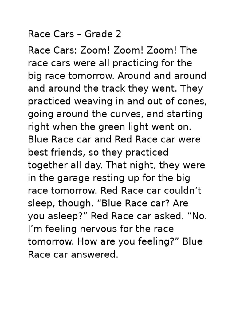 Race Cars | PDF