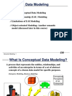 Conceptual Data Modeling Techniques