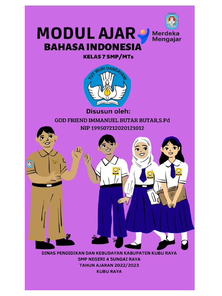 Modul Ajar Ukin_ppg_god Friend Immanuel Butar Butar | PDF