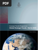 Strategic Trends Programme: Global Strategic Trends - Out To 2040
