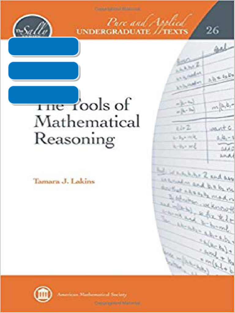 The Tools of Mathematical Reasoning Ebook PDF | PDF