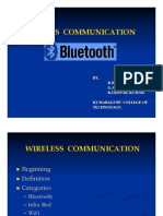 Wireless Communication: BY, R.Ramaguru, G.Athipathy, B.Deepak Kumar. Kumaraguru College of Technology