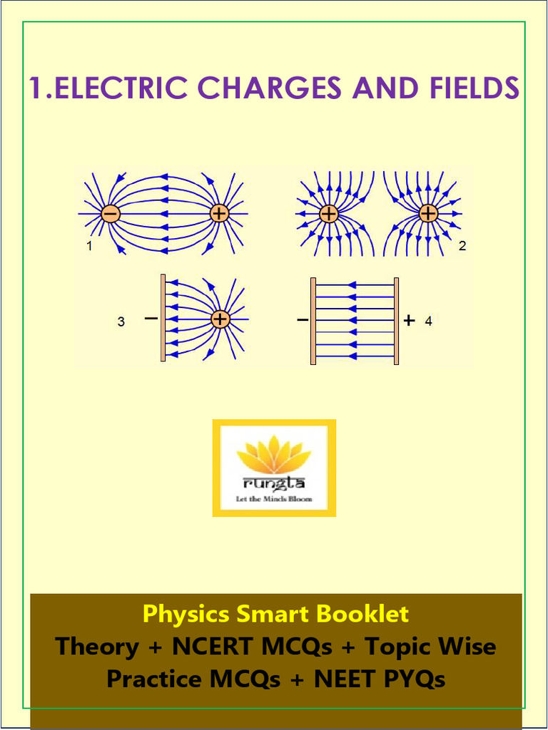 01.Electric Charge and Fields (1) | PDF | Electric Charge | Electric Field