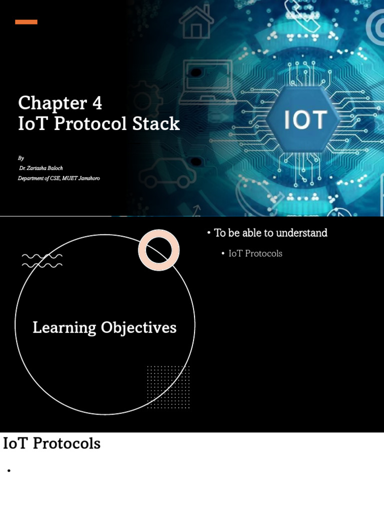 Chapter 4A - IoT Protocol Stack | PDF | Internet Of Things | Computer ...