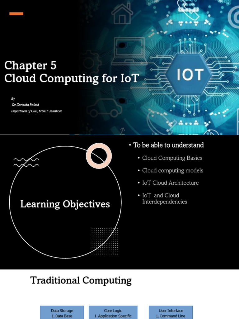 Chapter 5 - Cloud Computing for IoT | PDF | Cloud Computing | Internet ...