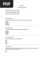 Mental Ability Questions with Answers | PDF