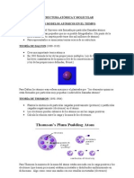 ESTRUCTURA ATÓMICA Y MOLECULAR (tema 1)