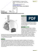 Construcción de un horno de barro