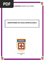 ABSENTEÍSMO DE CAUSA ODONTOLÓGICA