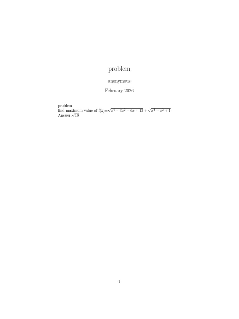 Problem | PDF