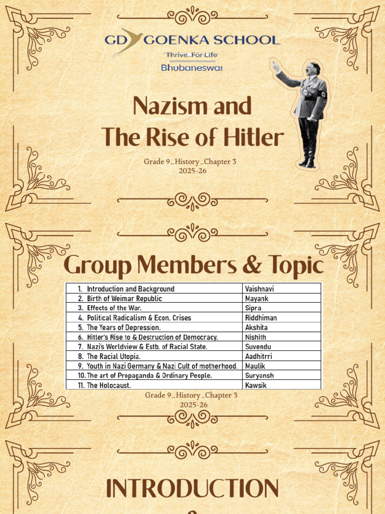 Nazism and the Rise of Hitler Group A | PDF | Nazi Germany | Adolf Hitler