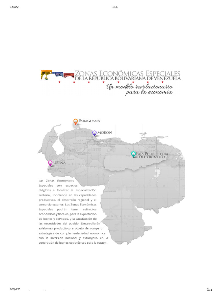Zonas Economicas e Venezuela | PDF | Impuestos | aduana