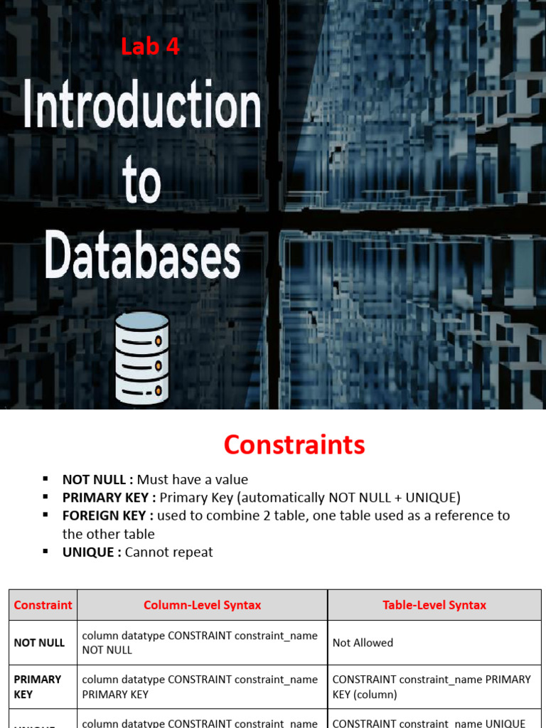 Lab 4_260406_225827 | PDF | Information Retrieval | Sql