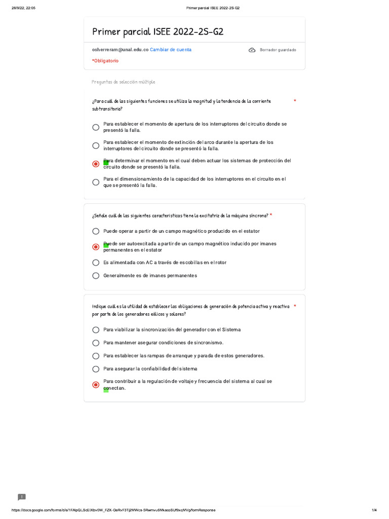 Forms de Primer Parcial.pdf - 2016861 _ Los Estudiantes | PDF