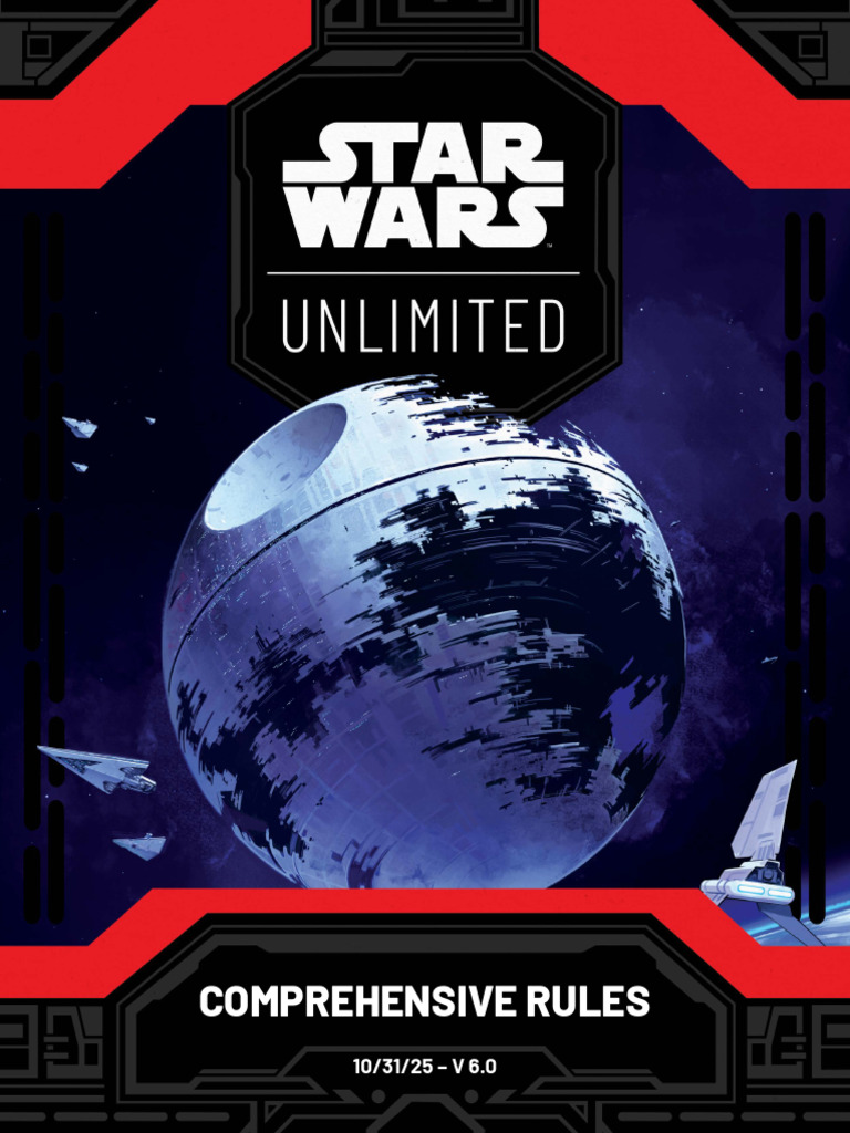 Star Wars Unlimited Comp Rules 6 0 d3d16e8da4 | PDF