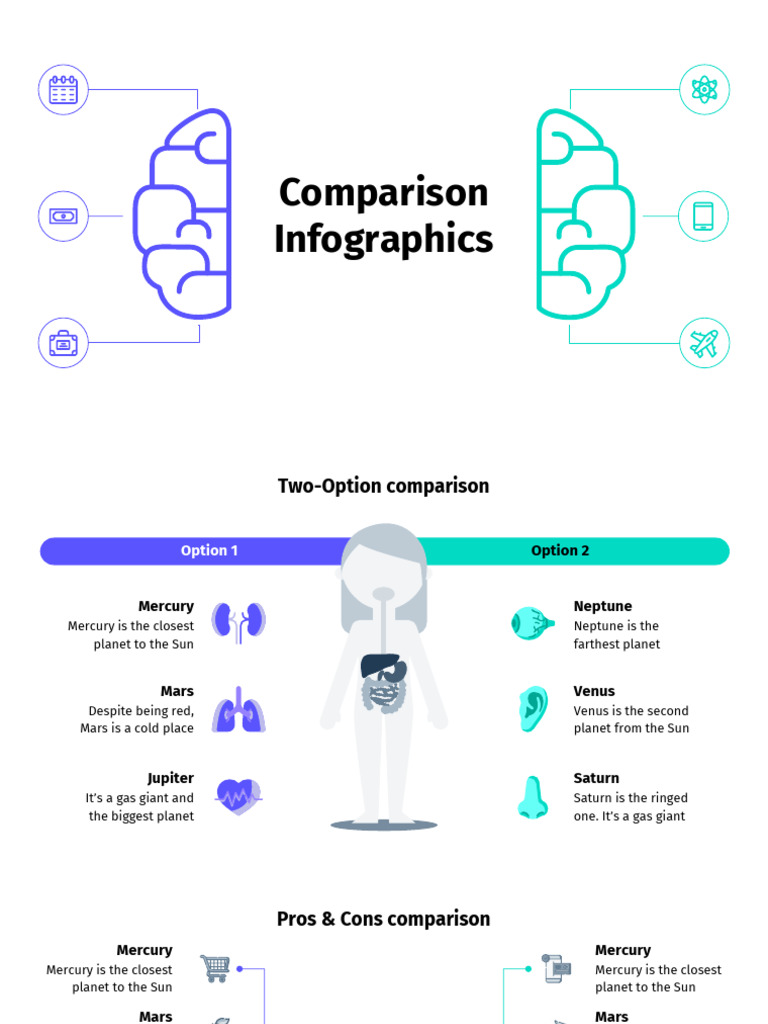 Comparison Infographics by Slidesgo | PDF | Planets | Planets In Astrology