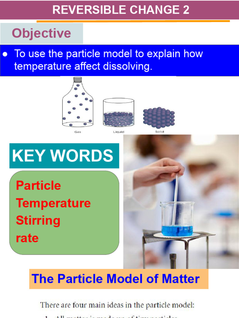 WK5L1_Reversible Changes 2 (How We Can Make Solids Dissolve Faster (3 ...