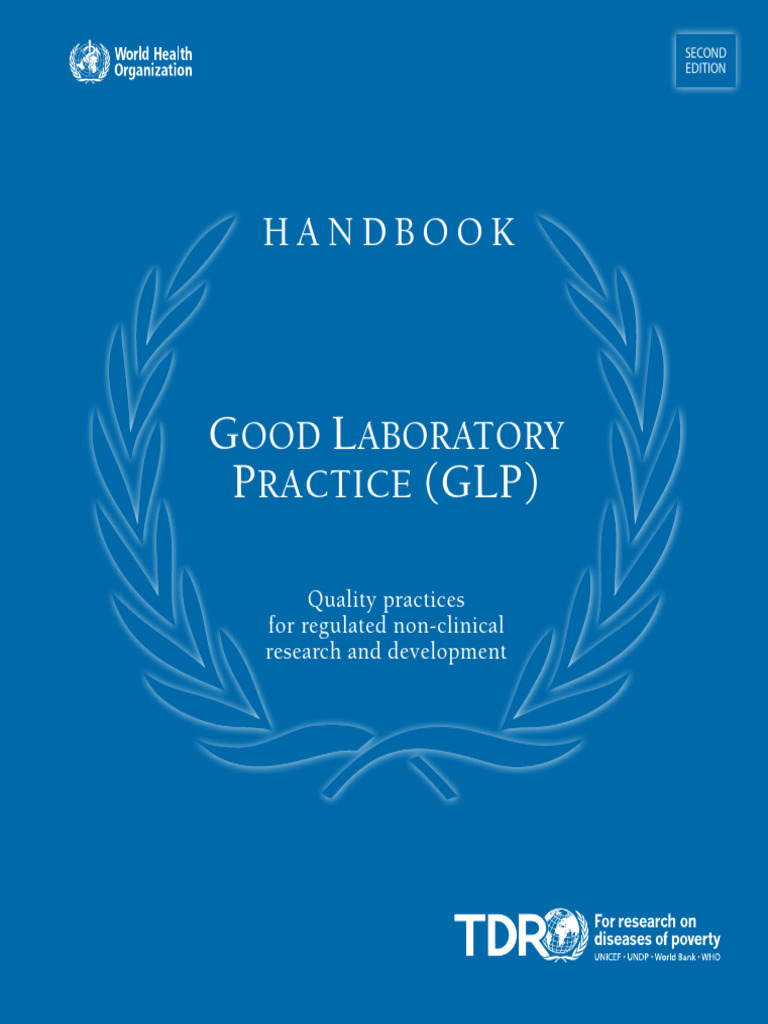 glp-handbook (1) (1) | PDF | Quality | Medicine