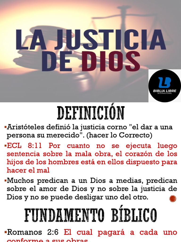 4. La Justicia de Dios (2) | PDF | Cristo (título) | Pecado