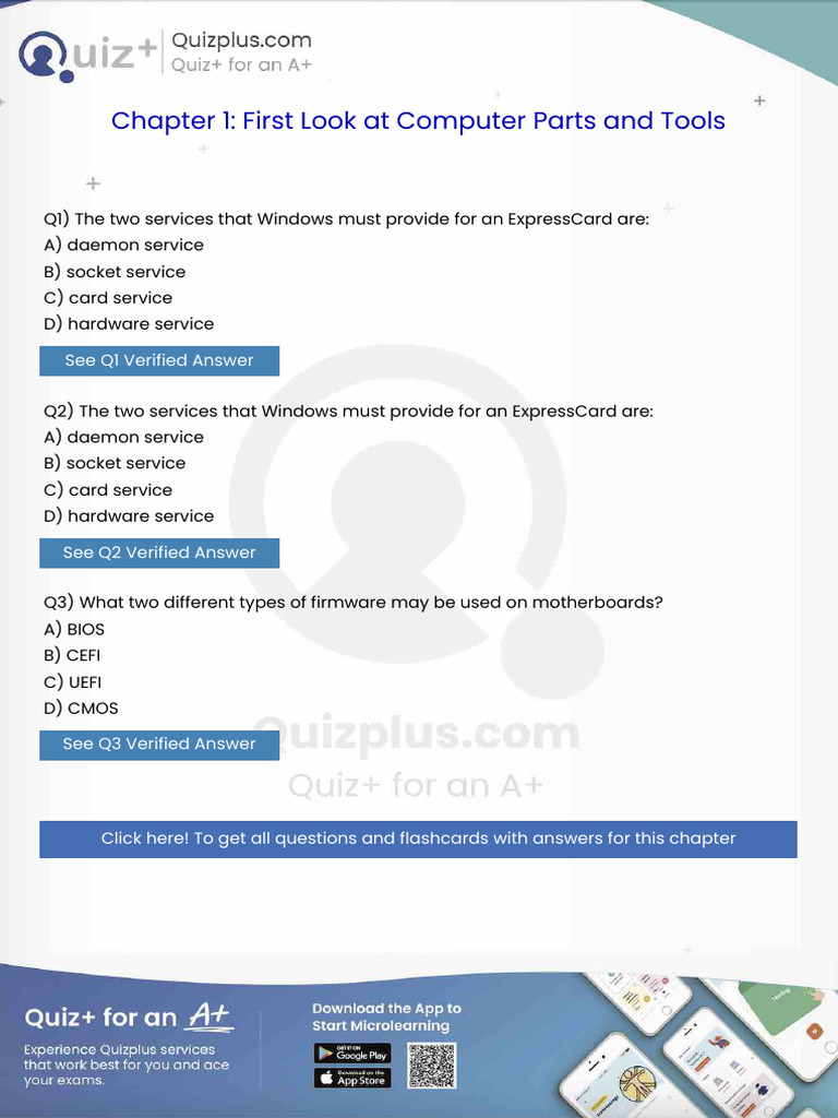 The Two Services That Windows Must Provide for an Expresscard Are | PDF ...