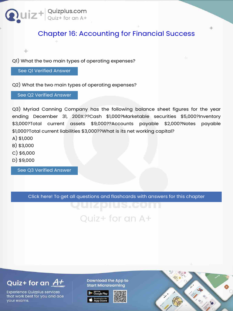 What the Two Main Types of Operating Expenses | PDF | Balance Sheet ...