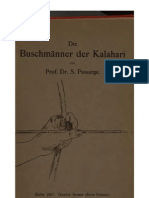 Passarge, Siegfried - Die Buschmaenner Der Kalahari (1907, 156 S., Scan)