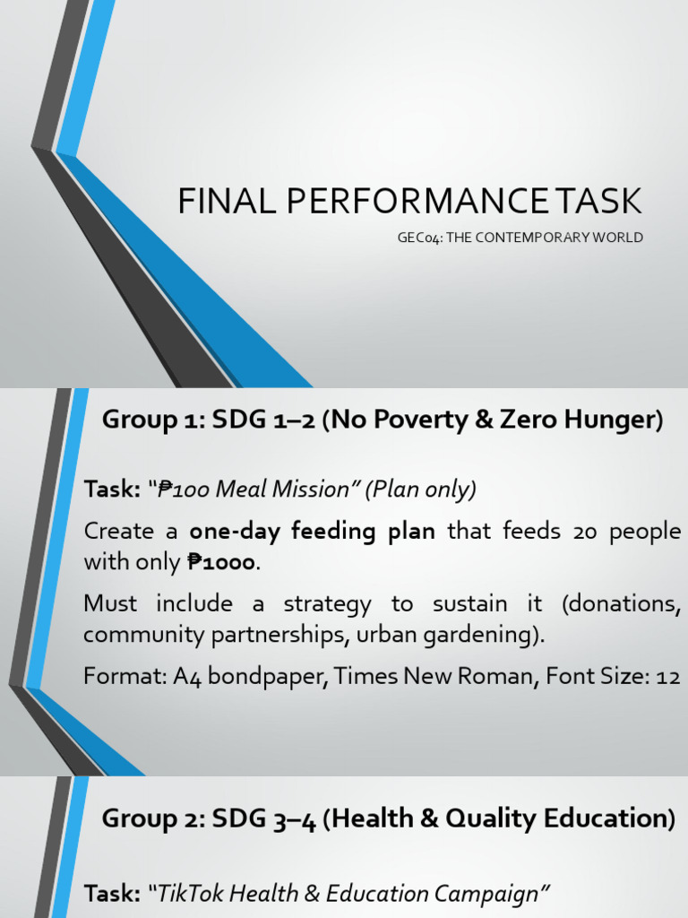 Gec04 Final Performance Task | PDF