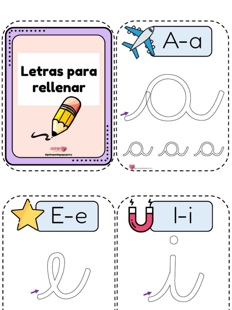 Letras-para-rellenar-manuscrita-qxenfh | PDF