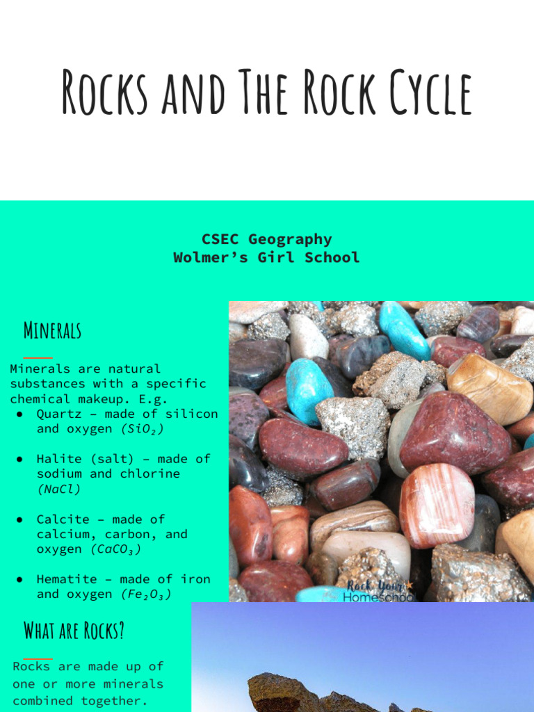 The Rock Cycle | PDF