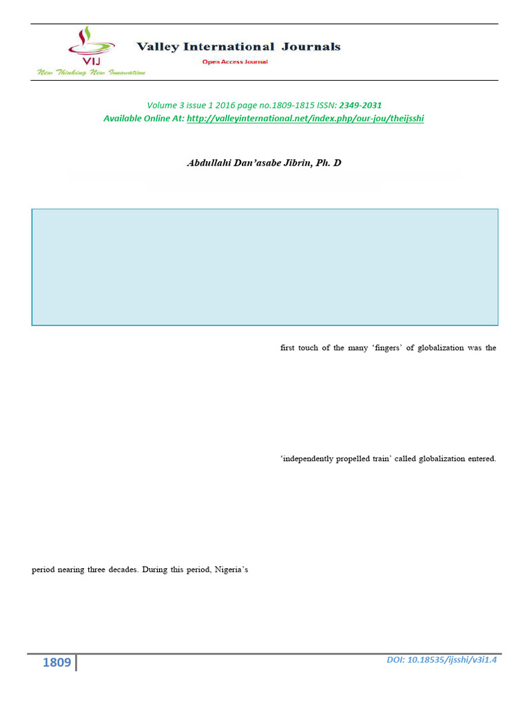 Globalisation | PDF | Globalization | Economics