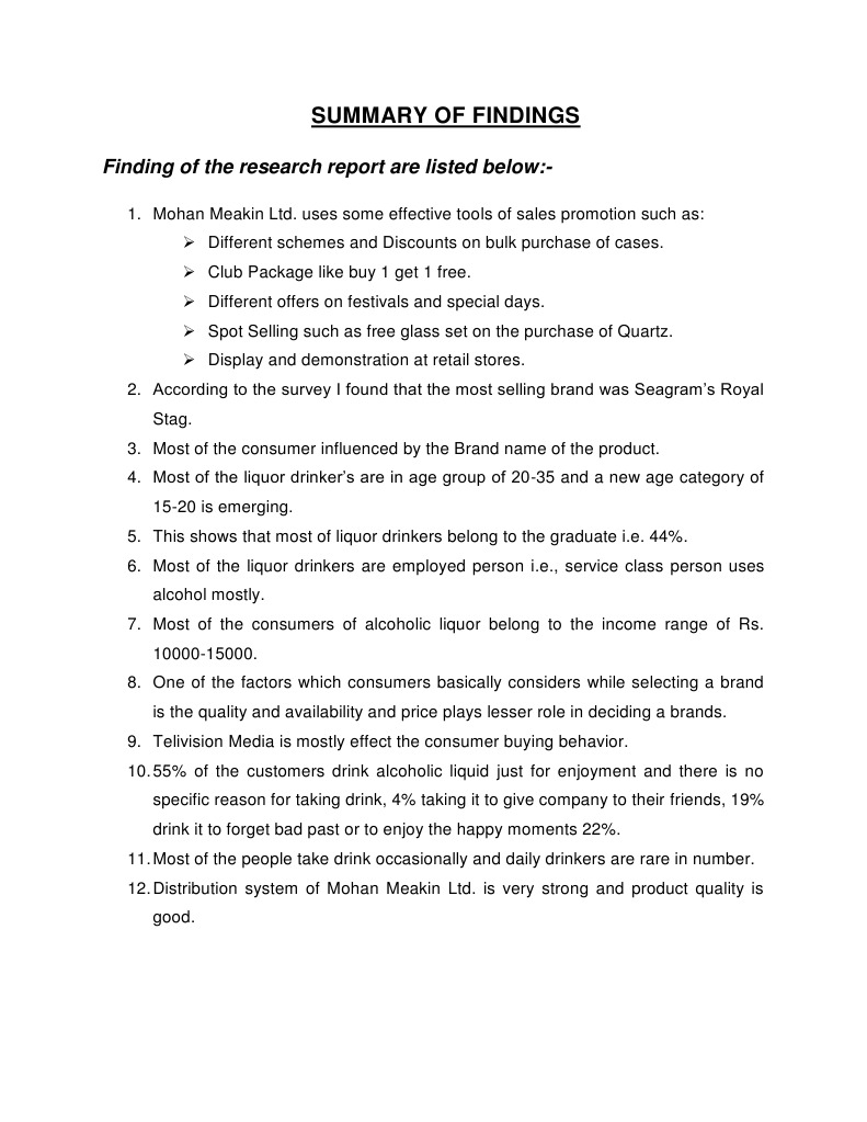 Summary of Findings | PDF