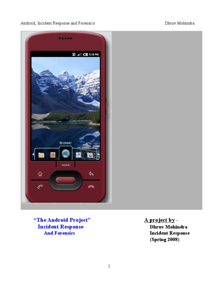 Android Report | PDF