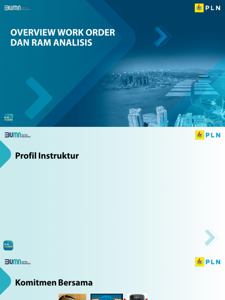 [4] Overview Work Order Dan Ram Analisis Maximo | PDF
