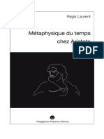 Metaphysique Du Temps Chez Aristote - Recherches Historiques Sur Les Conceptions Mythologiques Et Astronomiques Précédant La Philosophie Aristotélicienne - by Régis LAURENT