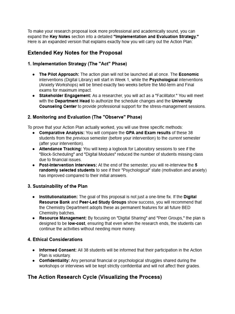 In the Above Note Key Notes for Your Proposal Give... | PDF ...