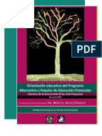 Orientación Educativa Del PAPEP. Autor Marcel Arvea Damián.