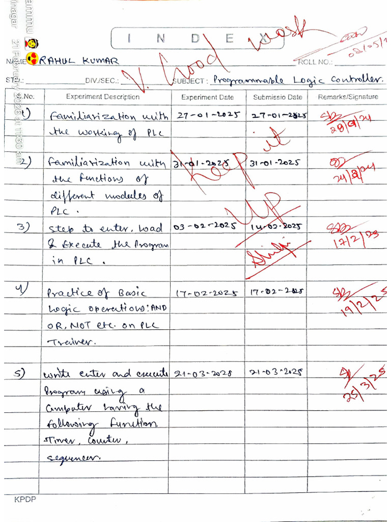 Plc Practical | PDF