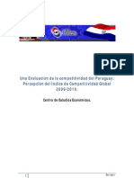 Competitividad Del Paraguay PDF