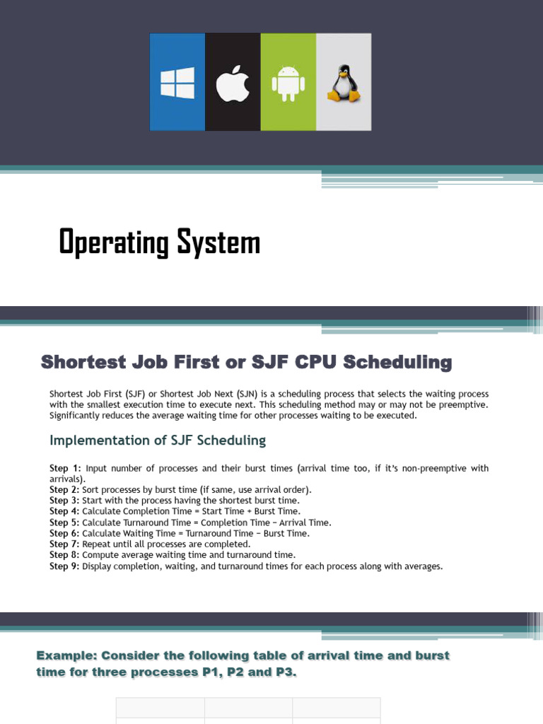 Lecture 5 (OS) | PDF | Scheduling (Computing) | Algorithms And Data ...