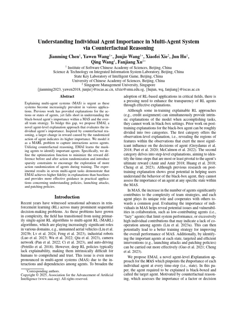 Understanding Individual Agent Importance in Multi-Agent System via ...