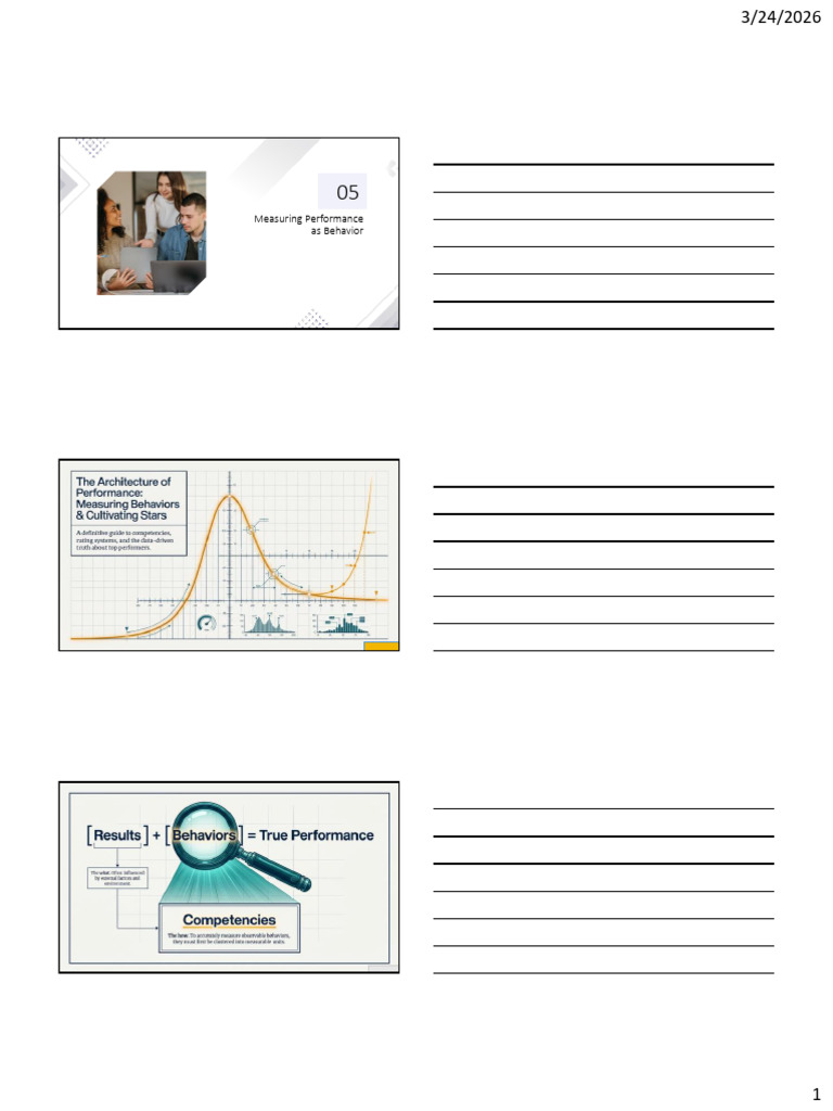 0.5 Measuring Performance as Behavior_st | PDF | Leadership ...