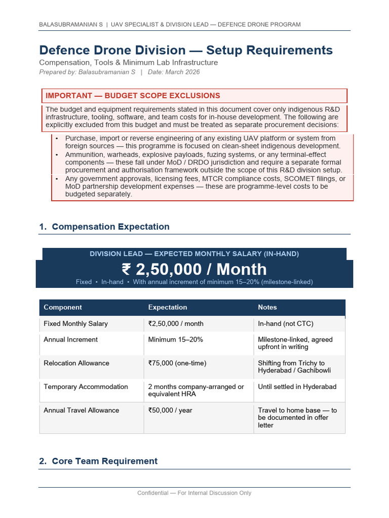 Drone Division Setup Requirements | PDF | Unmanned Aerial Vehicle ...