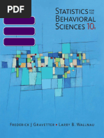 Statistics 9th Edition Robert S. Witte Ebook Testbank Solutions