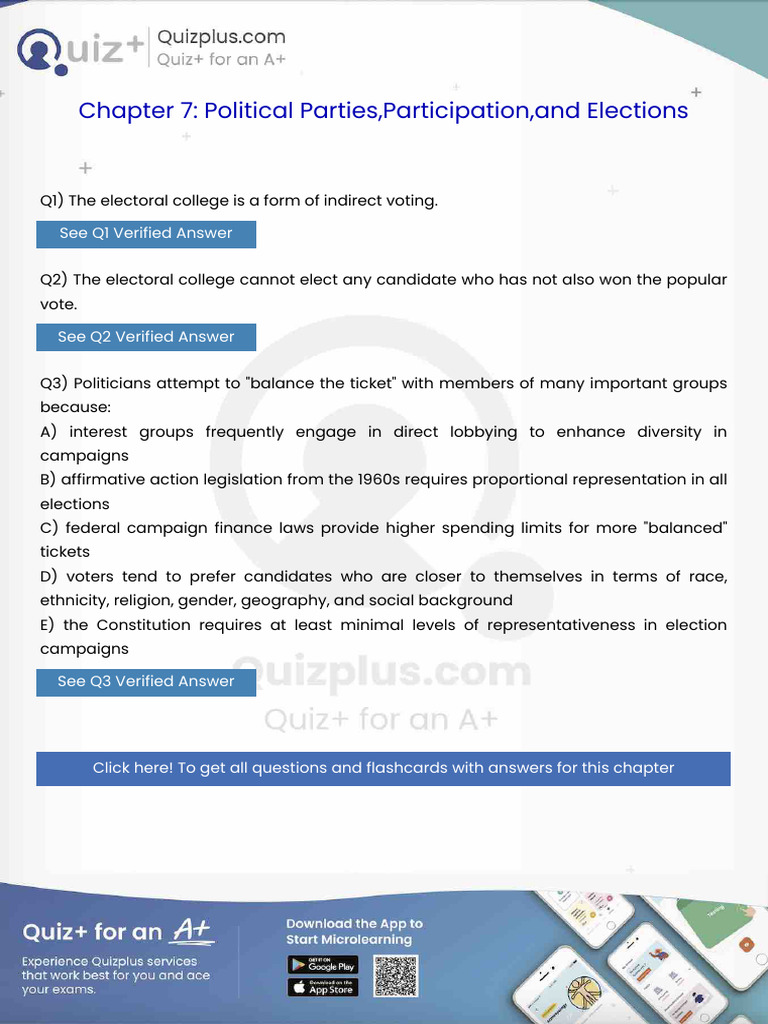 The Electoral College is a Form of Indirect Voting | PDF | United ...