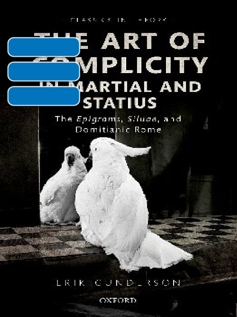 Download Ebook The Art of Complicity in Martial and Statius: Martial's ...