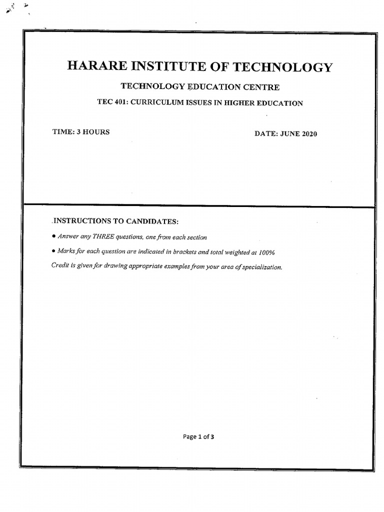 TEC 401 | PDF