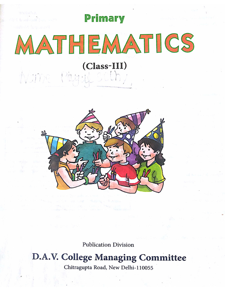 Std III Mathematics | PDF